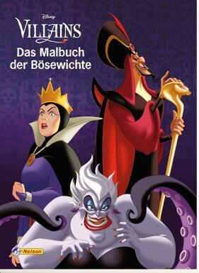 Disney Buch ausmalbuch Hachette Malbuch Les Grasndes Carres Villains Bösewichte 