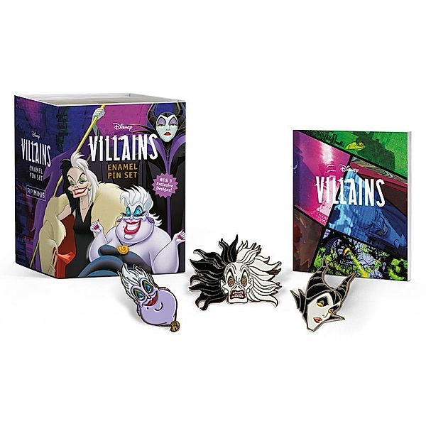 Disney Villains Enamel Pin Set, Mary Strong