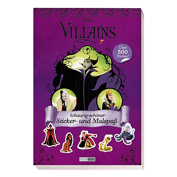 Disney Villains: Schaurig-schöner Sticker- und Malspaß, Panini