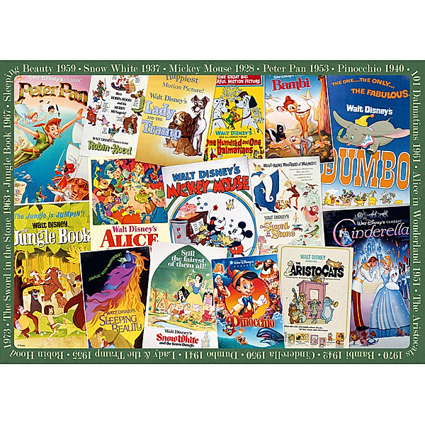 Ravensburger Verlag Disney Vintage Movie Poster