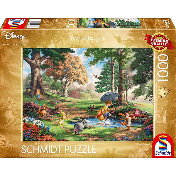 SCHMIDT SPIELE Disney, Winnie The Pooh (Puzzle), Thomas Kinkade