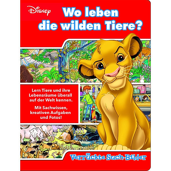 Disney - Wo leben die wilden Tiere?, Phoenix International Publications Germany GmbH