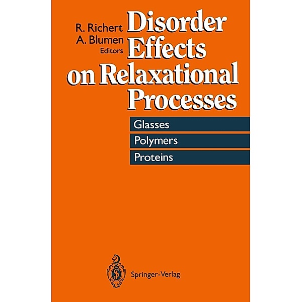 Disorder Effects on Relaxational Processes