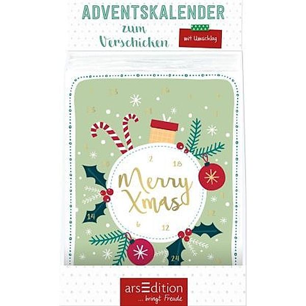 Display Adventskalender zum Verschicken A5-Format