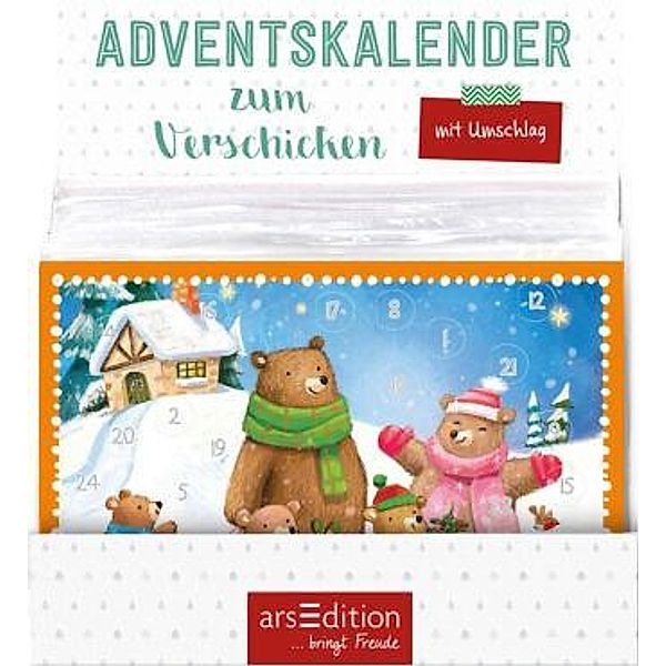 Display Adventskalender zum Verschicken Kindermotive