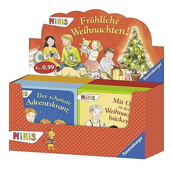 Display Fröhlich Weihnachten! Ravensburger Minis 95