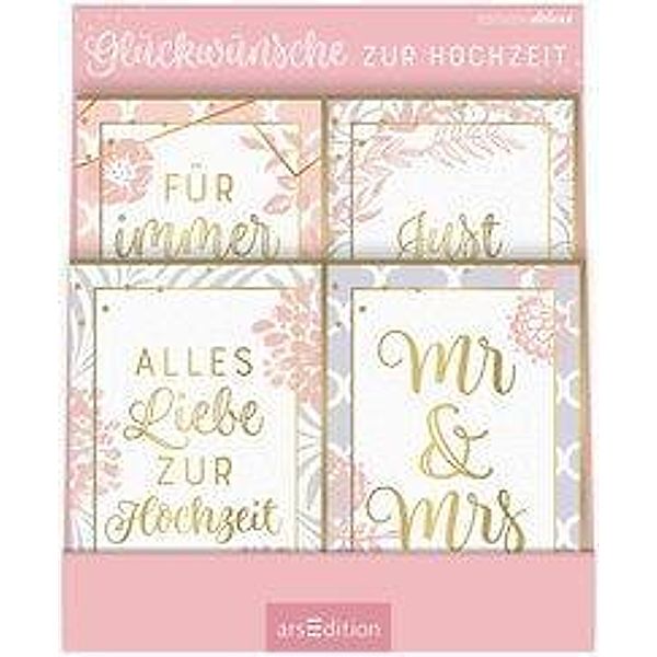 Display Grußkarten Hochzeit deluxe