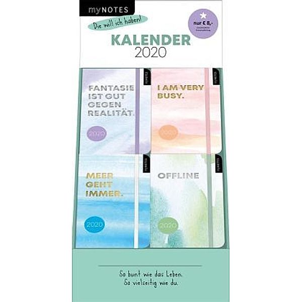 Display myNOTES Pocketkalender 2020