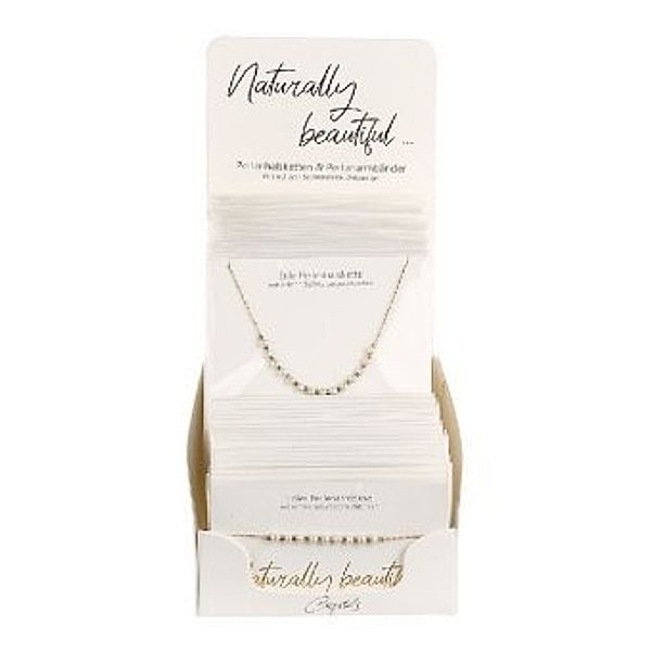 Display Perlenhalsketten & - Armbänder Naturally beautiful, Crystals