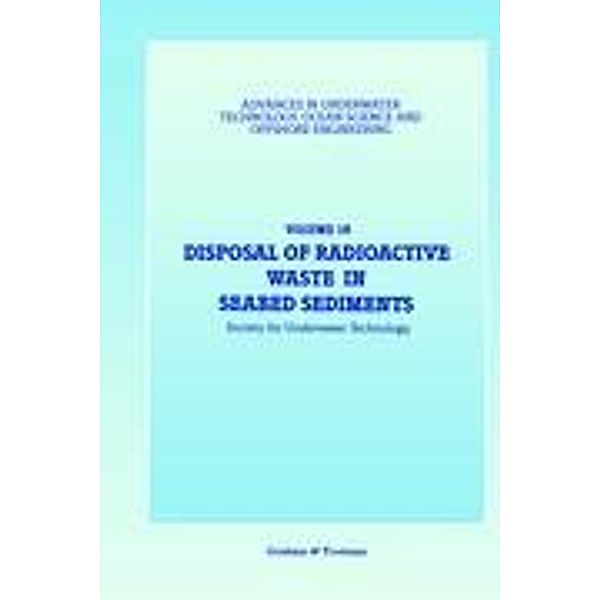 Disposal of Radioactive Waste in Seabed Sediments