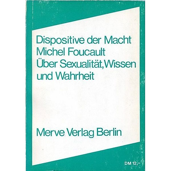 Dispositive der Macht, Michel Foucault