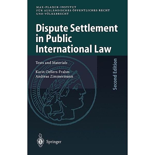 Dispute Settlement in Public International Law, 4 Pts.