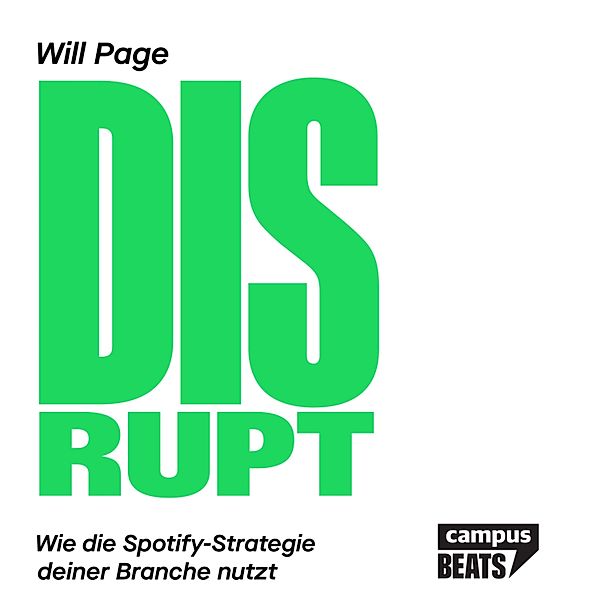 Disrupt, Jordan Wegberg, Will Page