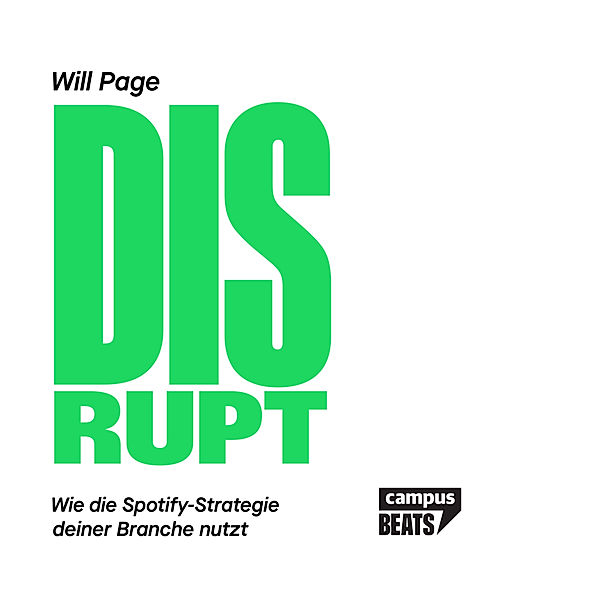 Disrupt,Audio-CD, Will Page, Jordan Wegberg