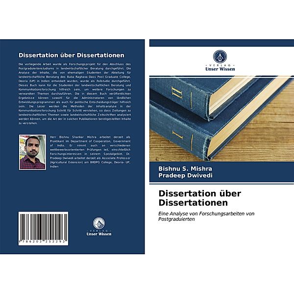 Dissertation über Dissertationen, Bishnu S. Mishra, Pradeep Dwivedi