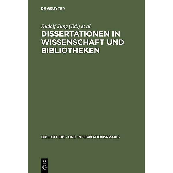 Dissertationen in Wissenschaft und Bibliotheken