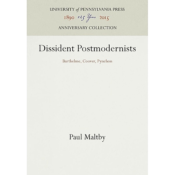 Dissident Postmodernists, Paul Maltby