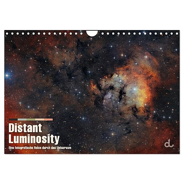 Distant Luminosity: Eine fotografische Reise durch das Universum (Wandkalender 2024 DIN A4 quer), CALVENDO Monatskalender, Calvendo, Distant Luminosity