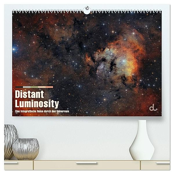 Distant Luminosity: Eine fotografische Reise durch das Universum (hochwertiger Premium Wandkalender 2025 DIN A2 quer), Kunstdruck in Hochglanz, Calvendo, Distant Luminosity