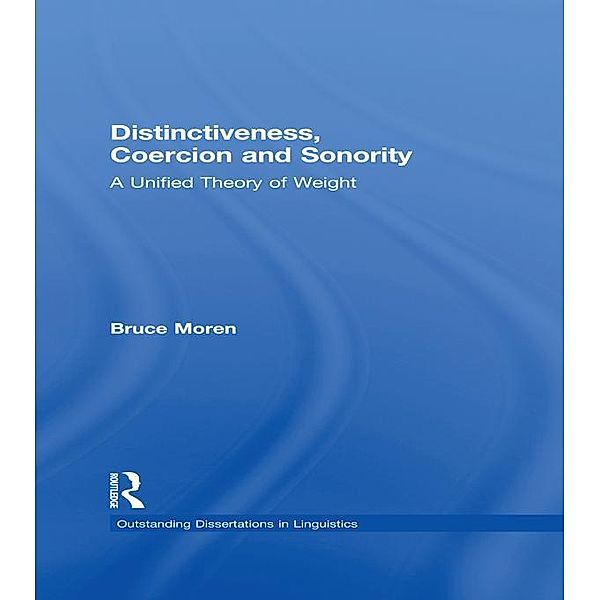 Distinctiveness, Coercion and Sonority, Bruce Moren