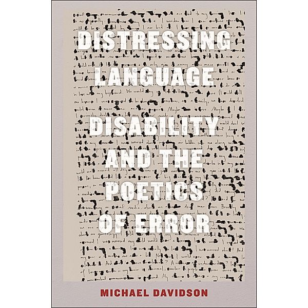 Distressing Language / Crip, Michael Davidson