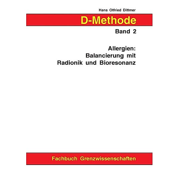 Dittmer, H: D-Methode Band 2, Hans Otfried Dittmer