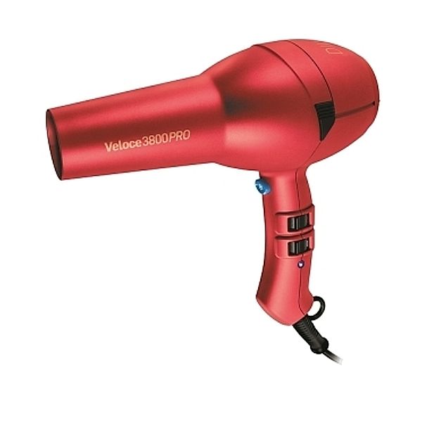 DIVA Edit Veloce 3800 Pro Haartrockner, 2200W, Red