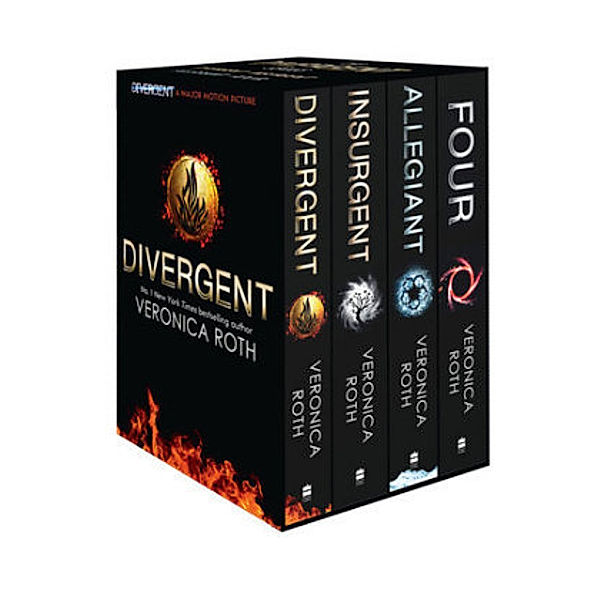 Divergent, 4 Vols., Veronica Roth
