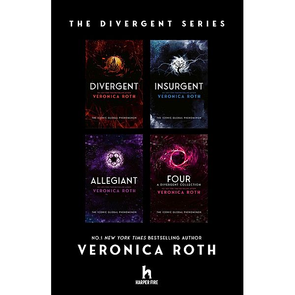 Divergent Series Four-Book Collection (Divergent, Insurgent, Allegiant, Four), Veronica Roth