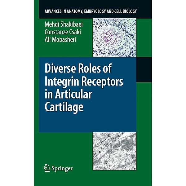 Diverse Roles of Integrin Receptors in Articular Cartilage / Advances in Anatomy, Embryology and Cell Biology Bd.197, Mehdi Shakibaei, Constanze Csaki, Ali Mobasheri