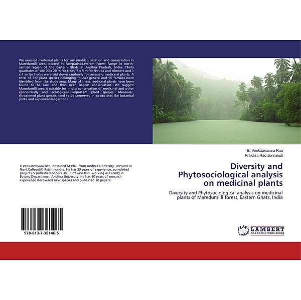 Diversity and Phytosociological analysis on medicinal plants, B. Venkateswara Rao, Prakasa Rao Jonnakuti