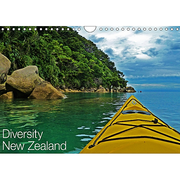 Diversity New Zealand / UK-Version (Wall Calendar 2019 DIN A4 Landscape), Nico Schaefer