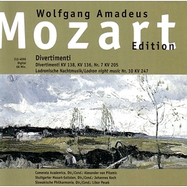 Divertimenti-Lodronische Nachtmusik, W.a. Mozart