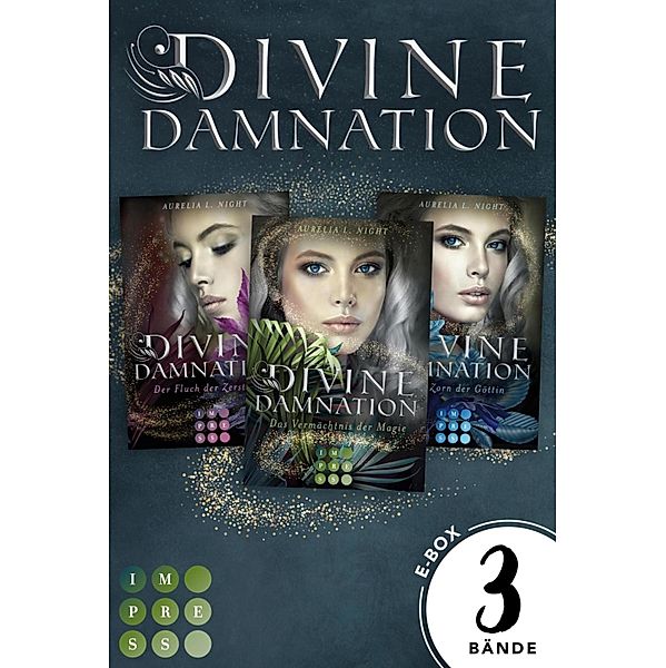 Divine Damnation: Sammelband der düster-romantischen Fantasy-Trilogie »Divine Damnation« / Divine Damnation, Aurelia L. Night