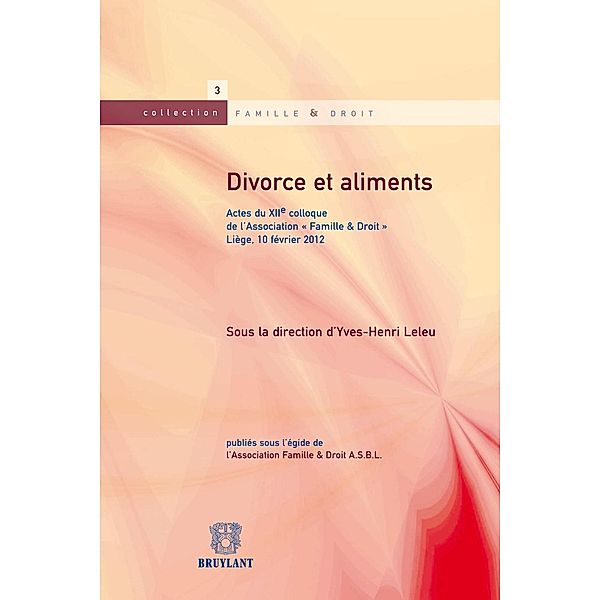 Divorce et aliments