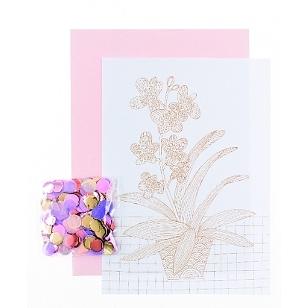 DIY Card, Hygge, Orchidee