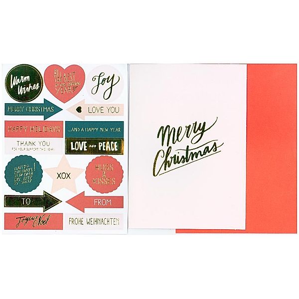 DIY Card, Jolly Christmas, Merry Christmas