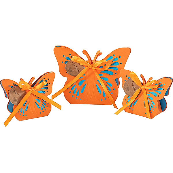 DIY-Geschenktaschen Schmetterling 9er-Set