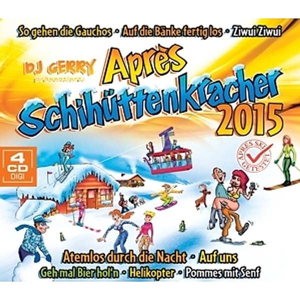 DJ GERRY präsentiert Aprés Schihüttenkracher 2015, Diverse Interpreten