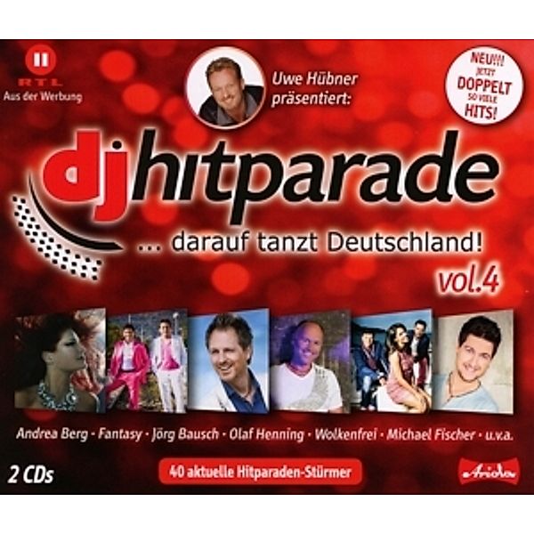 DJ Hitparade Vol.4, Diverse Interpreten