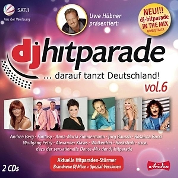 DJ Hitparade Vol. 6, Diverse Interpreten