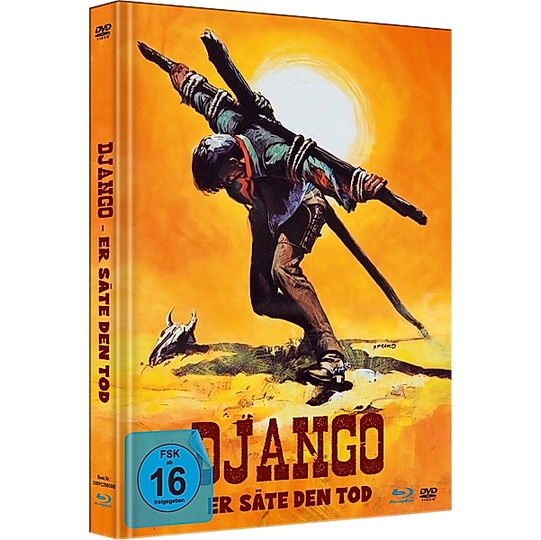 Django-Er säte den Tod Limited Mediabook, Brad Harris, Jose Torres, Emilio Messina