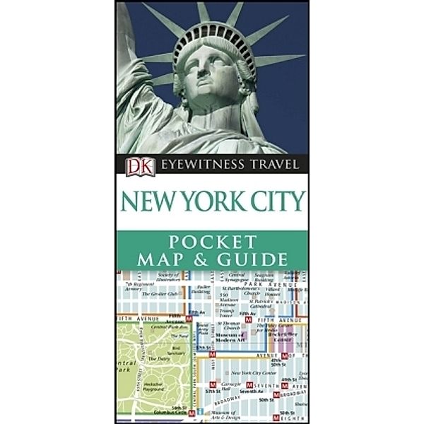 DK Eyewitness New York City Pocket Map and Guide, DK Eyewitness