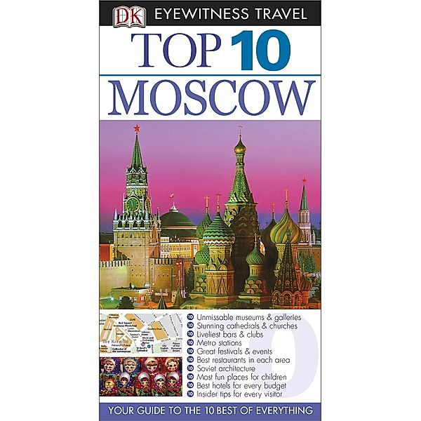 DK Eyewitness Top 10 Moscow / Pocket Travel Guide