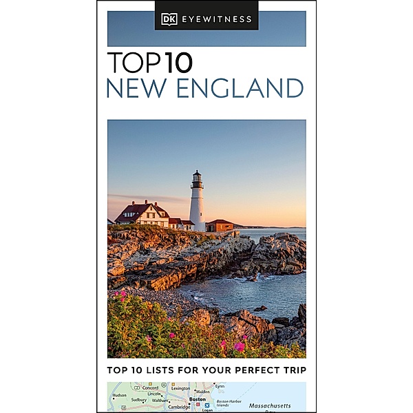 DK Eyewitness Top 10 New England / Pocket Travel Guide, DK Eyewitness