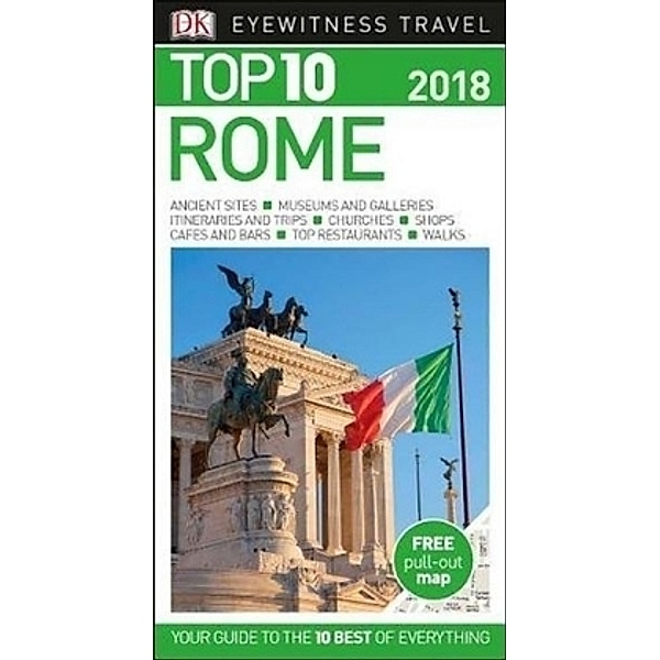 DK Eyewitness Top 10 Travel Guide Rome 2018, DK Travel