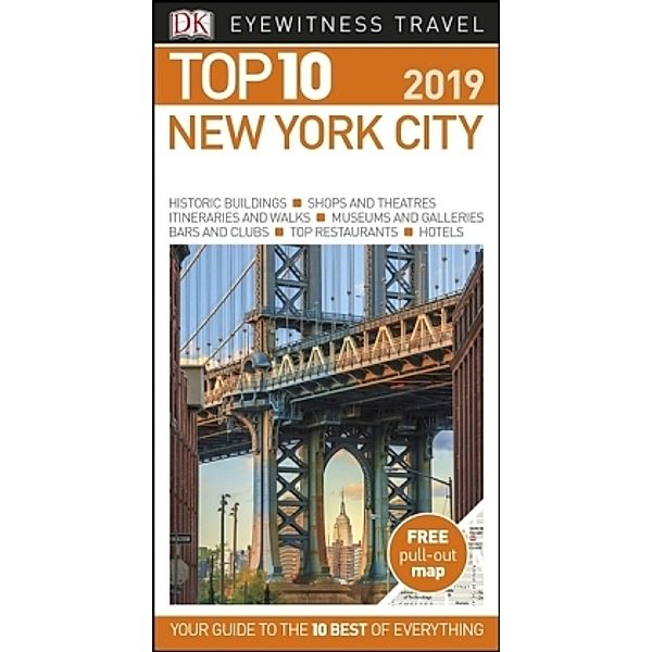 DK Eyewitness Top 10 Travel New York City 2019, DK Eyewitness