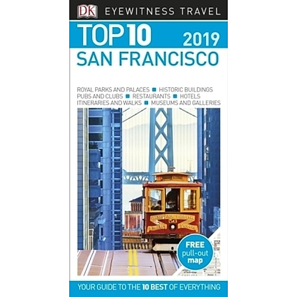 DK Eyewitness Top 10 Travel San Francisco 2019, DK Eyewitness