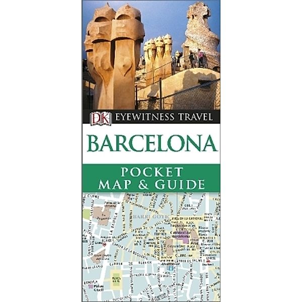 DK Eyewitness Travel Pocket Map & Guide: Barcelona, Dk