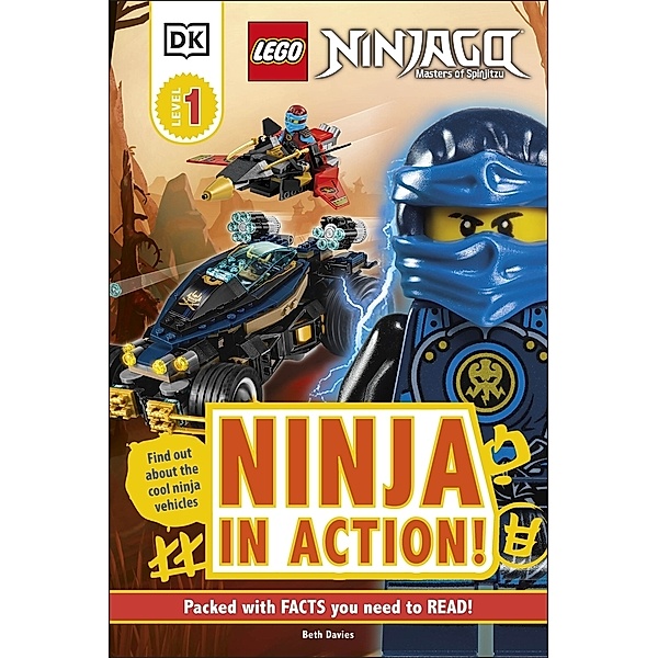 DK Readers Level 1 / LEGO Ninjago Ninja in Action!, Beth Davies